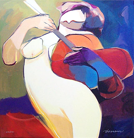 HESSAM ABRISHAMI - Nature's Melody - Limited Edition on Archival Canvas - 20 x 18 inches
