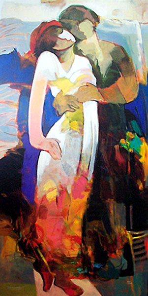HESSAM ABRISHAMI - Pure Impression - Limited Edition on Archival Canvas - 48x24 inches