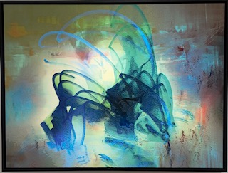 CHAD SMITH - VSP Drum Cool - Canvas on Aluminum w/ Layered Inks - 40x30 inches