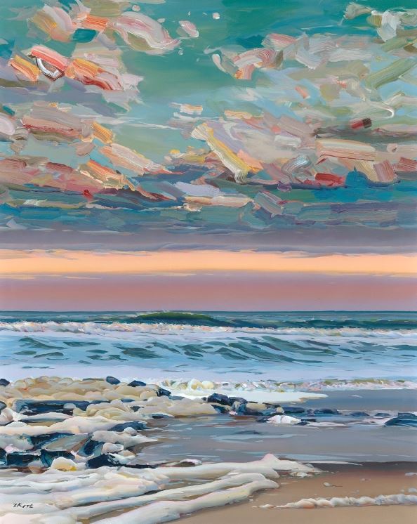 JOSEF KOTE - Fluidity - Acrylic on Canvas - 60x48 inches