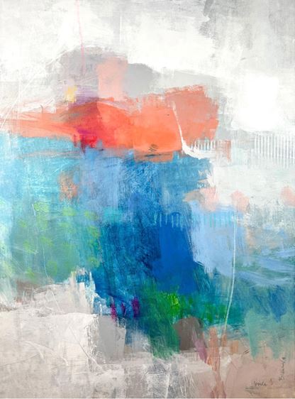 URSULA BRENNER - Without Boundries - Oil on Canvas - 36x48 inches