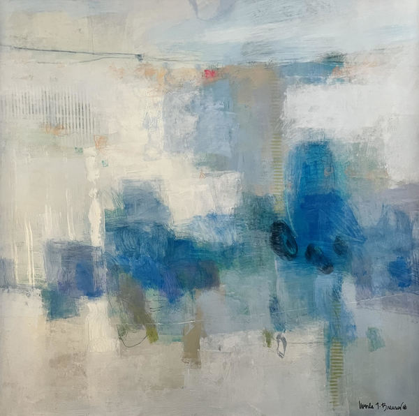 URSULA BRENNER - Redemption - Oil on Canvas - 48x48 inches