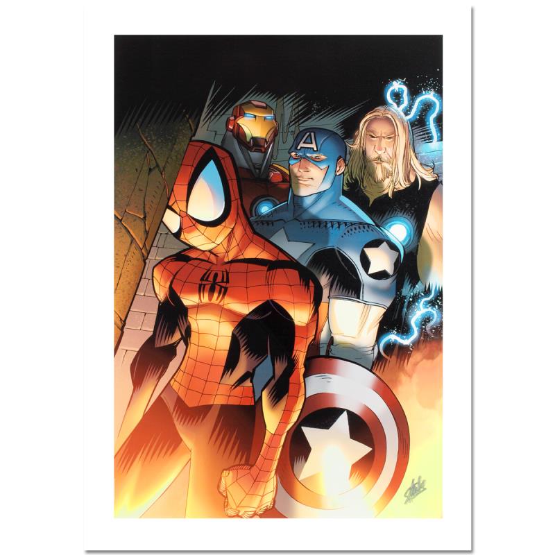 STAN LEE - Ultimate Spider-Man - Giclee on Canvas - 22x33 inches