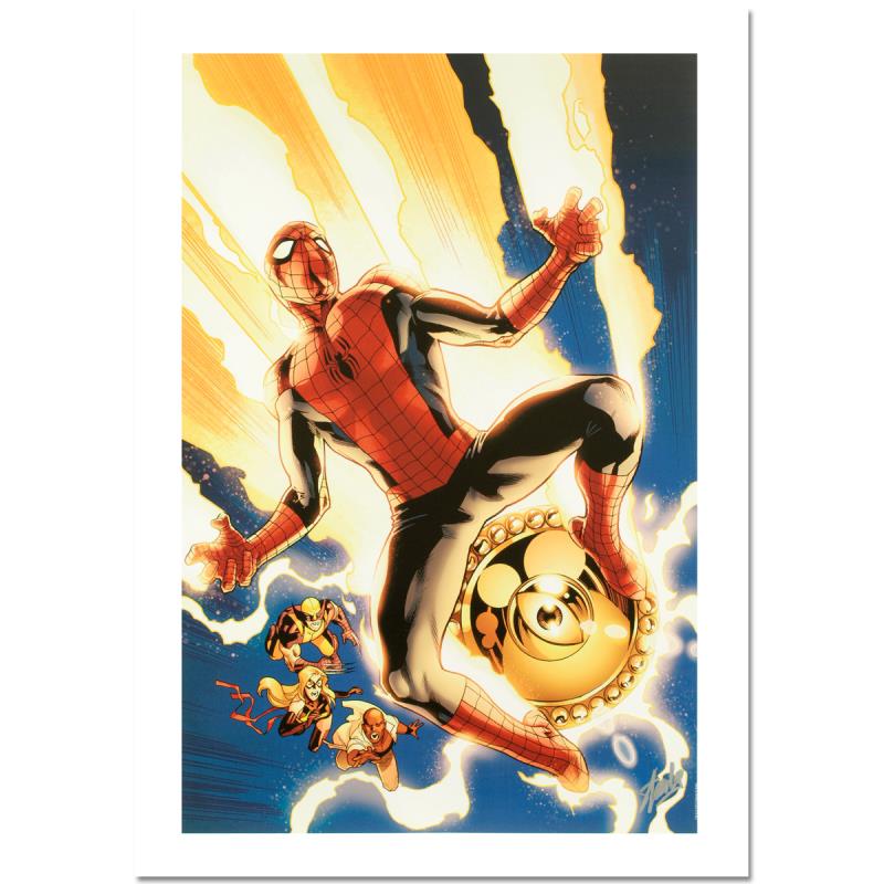 STAN LEE - New Avengers - Giclee on Canvas - 22x33 inches