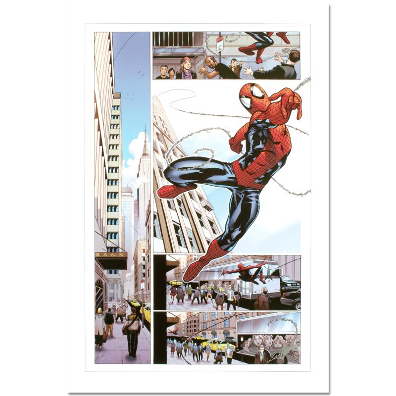 STAN LEE - Astonishing Spider-Man & Wolverine - Giclee on Canvas - 22x33 inches