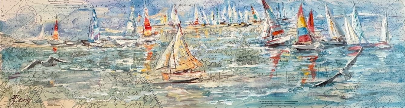 4/3/25 Carol&Scott came into avalon inquiring. Gave them information and informed on what mixed media was. Gave them my card and they would be in touch. --Julian