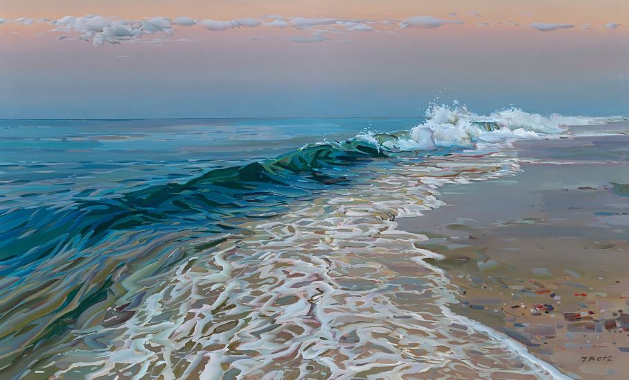 JOSEF KOTE - The Way - Acrylic on Canvas - 36x60 inches