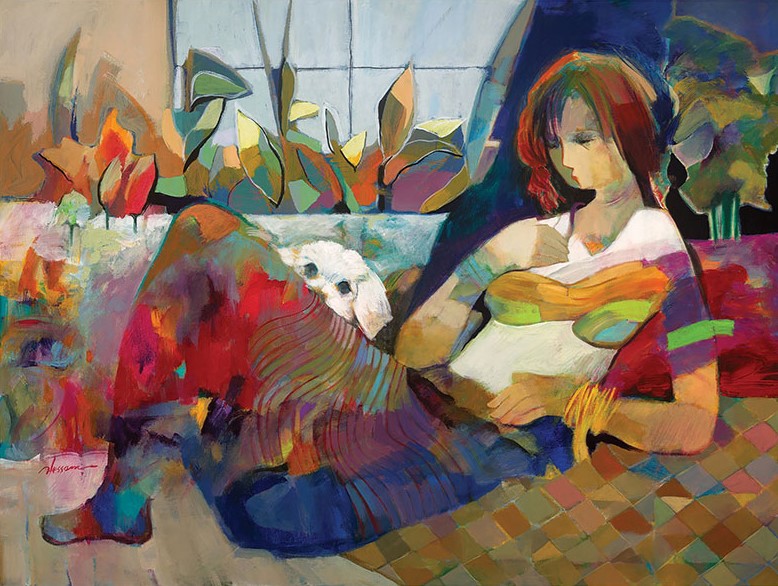 HESSAM ABRISHAMI - Beautiful Feeling - Limited Edition on Archival Canvas - 30x40 inches
