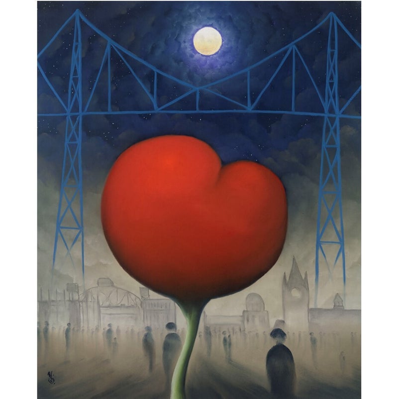 MACKENZIE THORPE - Heart of The North - Giclee on Paper - 22" High x 18" Wide