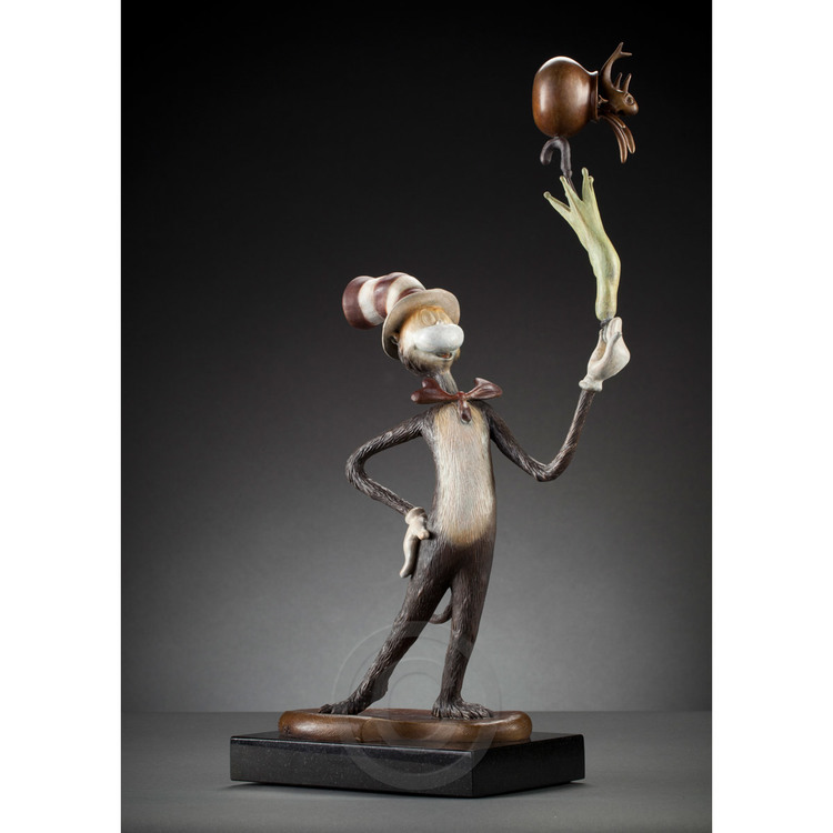 DR. SEUSS - Have No Fear! - Bronze Maquette Sculpture - 20”h x 11”w x 15.5”d