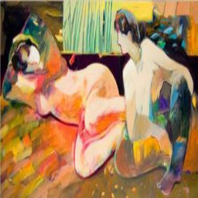 HESSAM ABRISHAMI - Precious Afternoon - Acrylic on Canvas - 24x48 inches