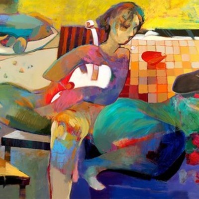 HESSAM ABRISHAMI - Music Melody - Limited Edition on Archival Canvas - 24 x 48 inches