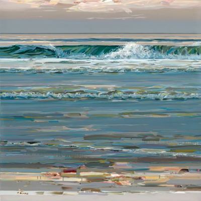 JOSEF KOTE - Sea Change Diptych - Acrylic on Canvas - 48x72 inches each