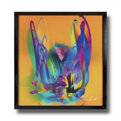 CHAD SMITH - Chad - Mixed Media Lenticular - 24x31 inches