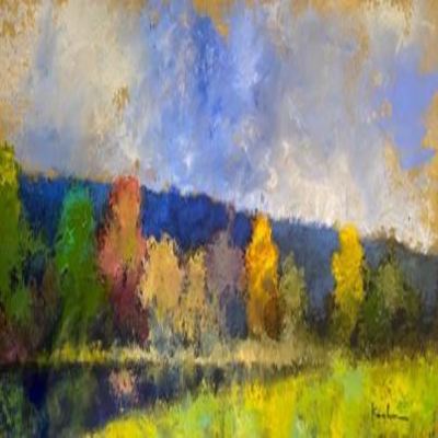 JEFF KOEHN - Over The Hills - Oil on Canvas - 30x60 inches
