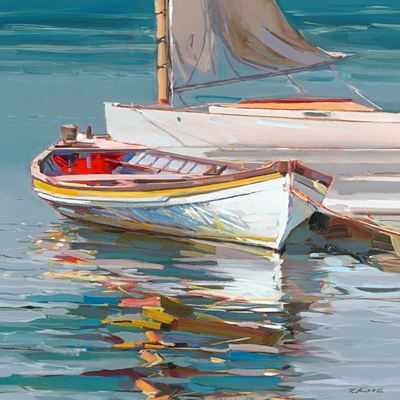 JOSEF KOTE - What the Wind Knows - Acrylic on Canvas - 24x36 inches