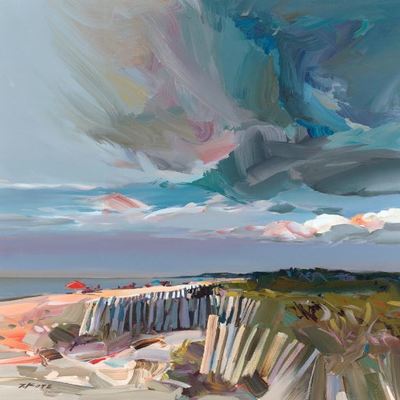 JOSEF KOTE - Sky's The Limit - Acrylic on Canvas - 24x36 inches