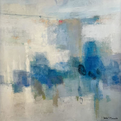 URSULA BRENNER - Redemption - Oil on Canvas - 48x48inches