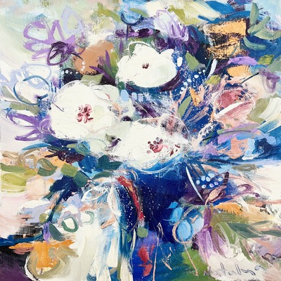 NATALYA ROMANOVSKY - Beauty For You - Oil on Canvas - 24 x 18 inches