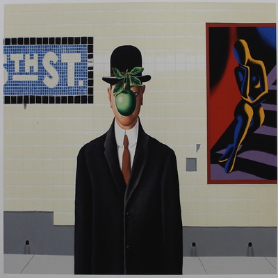 MARK KOSTABI - Going Places - Serigraph on Paper - 27x35 inches