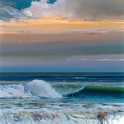 JOSEF KOTE - Aura - Acrylic on Canvas - 60x48 inches