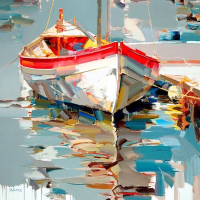 JOSEF KOTE - Love & Light - Embellished Giclee on Canvas - 48x48 inches