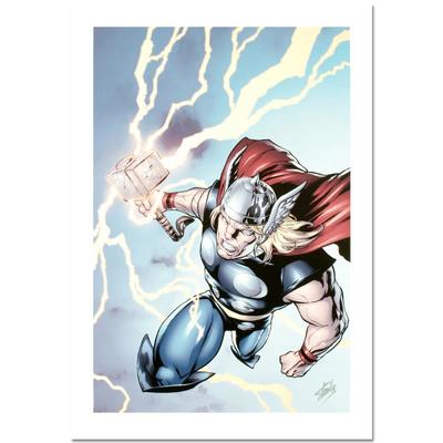 STAN LEE - Marvel Adventures:Super Heros - Giclee on Canvas - 22x33 inches