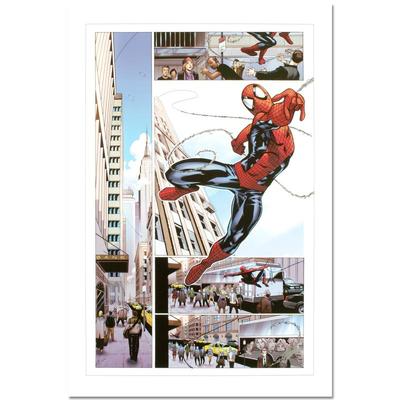 STAN LEE - Astonishing Spider-Man & Wolverine - Giclee on Canvas - 22x33 inches