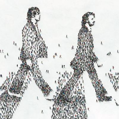 CRAIG ALAN - Walking in Time - Giclee on Canvas - 60x30 inches