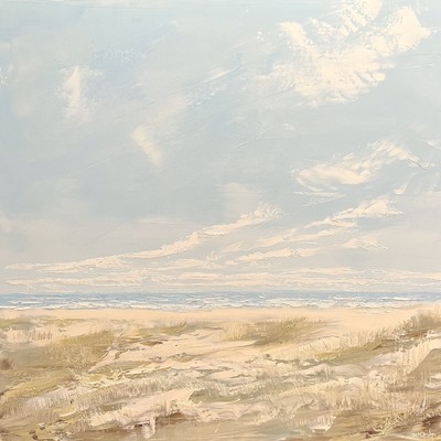 MICHAEL McGRADY - Ocean Breeze - Oil on Canvas - 36x36 inches