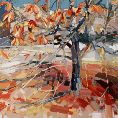 JOSEF KOTE - Natural Balance - Acrylic on Canvas - 36x48 inches
