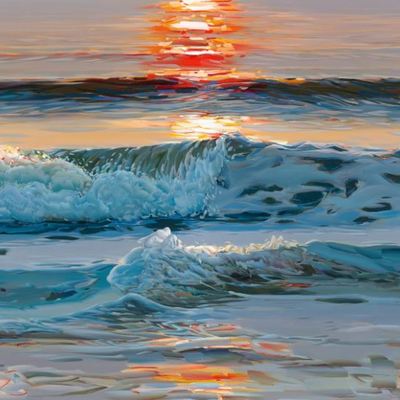 JOSEF KOTE - Intermezzo - Acrylic on Canvas - 48x60 inches