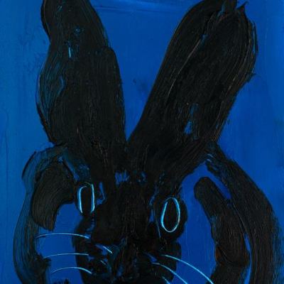 HUNT SLONEM - Mixer - Oil on Panel - 10x8 inches