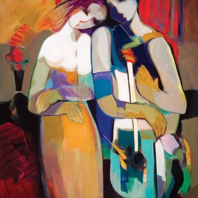 HESSAM ABRISHAMI - Eternally - Limited Edition Archival on Canvas - 30 x24 inches