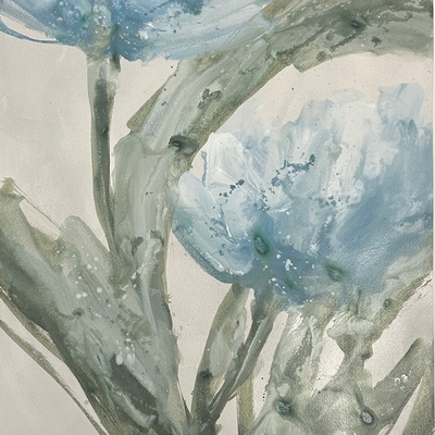LUN TSE-Organic Bloom LUN TSE - Organic Bloom - Oil on Panel - 36 x 24 inches