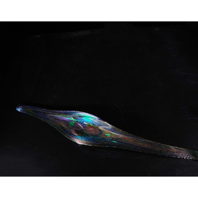 WILL DEXTER-Quilted Dichroic Boat WILL DEXTER - Quilted Dichroic Boat - Glass