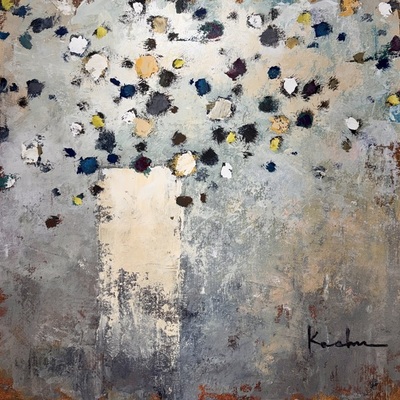 JEFF KOEHN-Luminous Fragments JEFF KOEHN - Luminous Fragments - Oil on Canvas - 24x24 inches