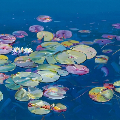 JOSEF KOTE - Morning Light - Acrylic on Canvas - 30x60 inches