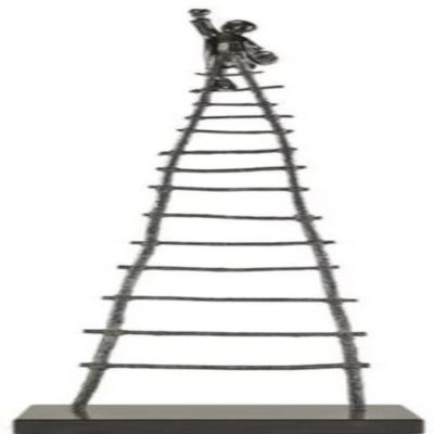 MACKENZIE THORPE - Love Picker - Stainless Steel / Granite Base - 60" H x 22" W x14" D