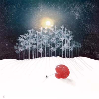 MACKENZIE THORPE - Winter Frost - Giclee on Paper