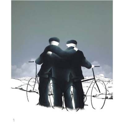 MACKENZIE THORPE - All For One - Giclee on Paper - 19" High x 15.75" Wide