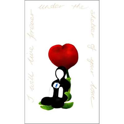 MACKENZIE THORPE - Waiting on Love - Giclee on Paper - 32" High x 19.5" Wide