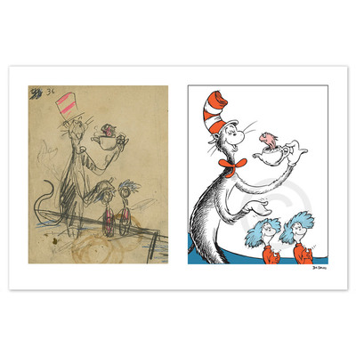 DR. SEUSS - These Things Are Good Things- Diptych - Fine Art Pigment Print on Acid-Free Paper - 17.5 x 26.5 inches