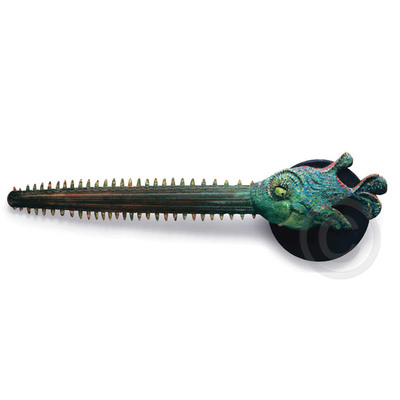 DR. SEUSS - Sawfish - Hand-Painted Cast Resin Sculpture - 8” x 27” x 3”