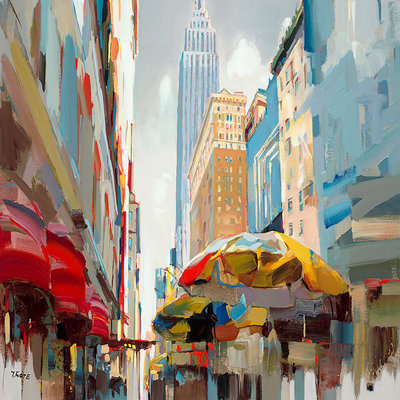 JOSEF KOTE - Everlasting Light - Embellished Giclee on Canvas - 36 x 48 inches