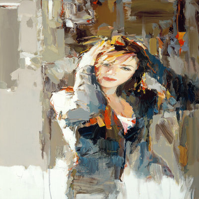 JOSEF KOTE - Unexpected Light - Embellished Giclee on Canvas - 36 x 24 inches