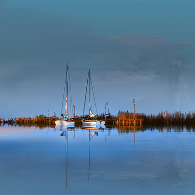 STEPHEN HARLAN - Low Country - Limited Edition on Canvas or Aluminum - 20x40 or 30x60 inches