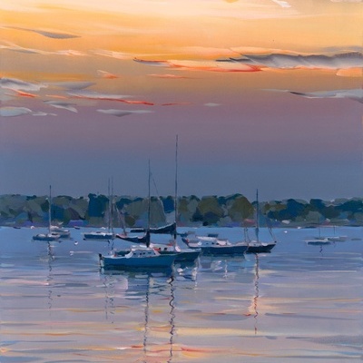 JOSEF KOTE - Blissfully - Embellished Giclee on Canvas - 36 x 24 inches