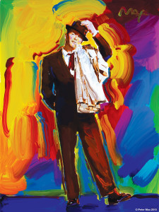 Frank Sinatra - by Peter Max
