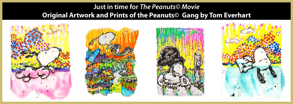 Peanuts Movie - artwork and prints by Tom Everhart